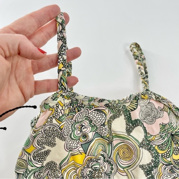 Liberty of London for Target 100% Cotton Earth Tones Neutral Floral Dress Size S - Picture 6 of 8